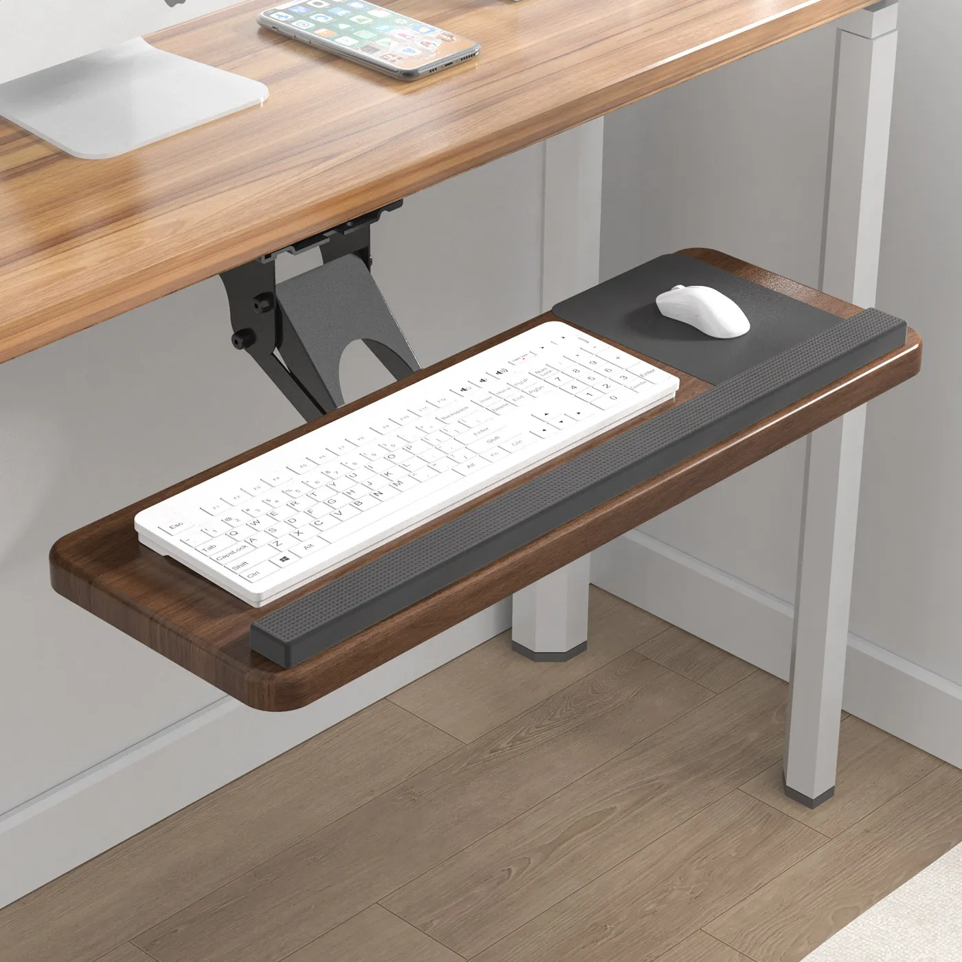 Wrist Rest Ergonomic - Wysuwana podkładka pod klawiaturę pod biurko,