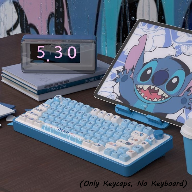 Gaming Set Accessories - Zestaw nakładek na klawisze Stitch do