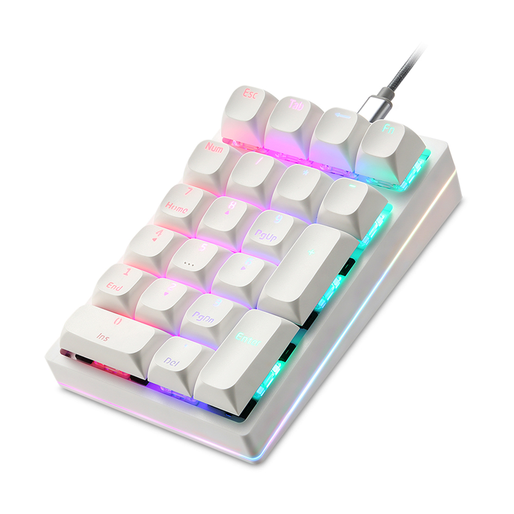 Keyboard Numpad Separate - K24Pro 21 klawiszy klawiatura numeryczna mechaniczna