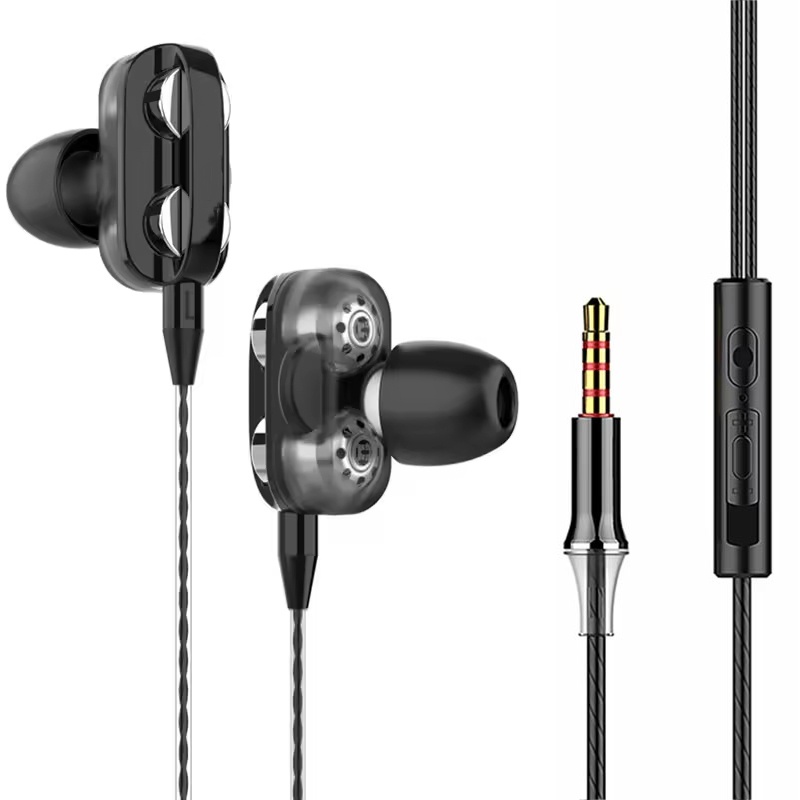 Gaming Accessories Iphone - Słuchawki przewodowe 3.5mm z mikrofonem HD
