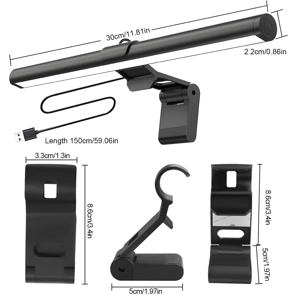 Gaming Accessories Led - Lampa na monitor komputera stacjonarnego, wisząca