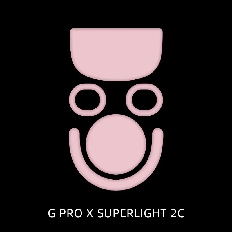 Logitech Mouse G Pro X Superlight - ICE/Yanzi Różowe Nóżki do Myszy, Ślizgacze