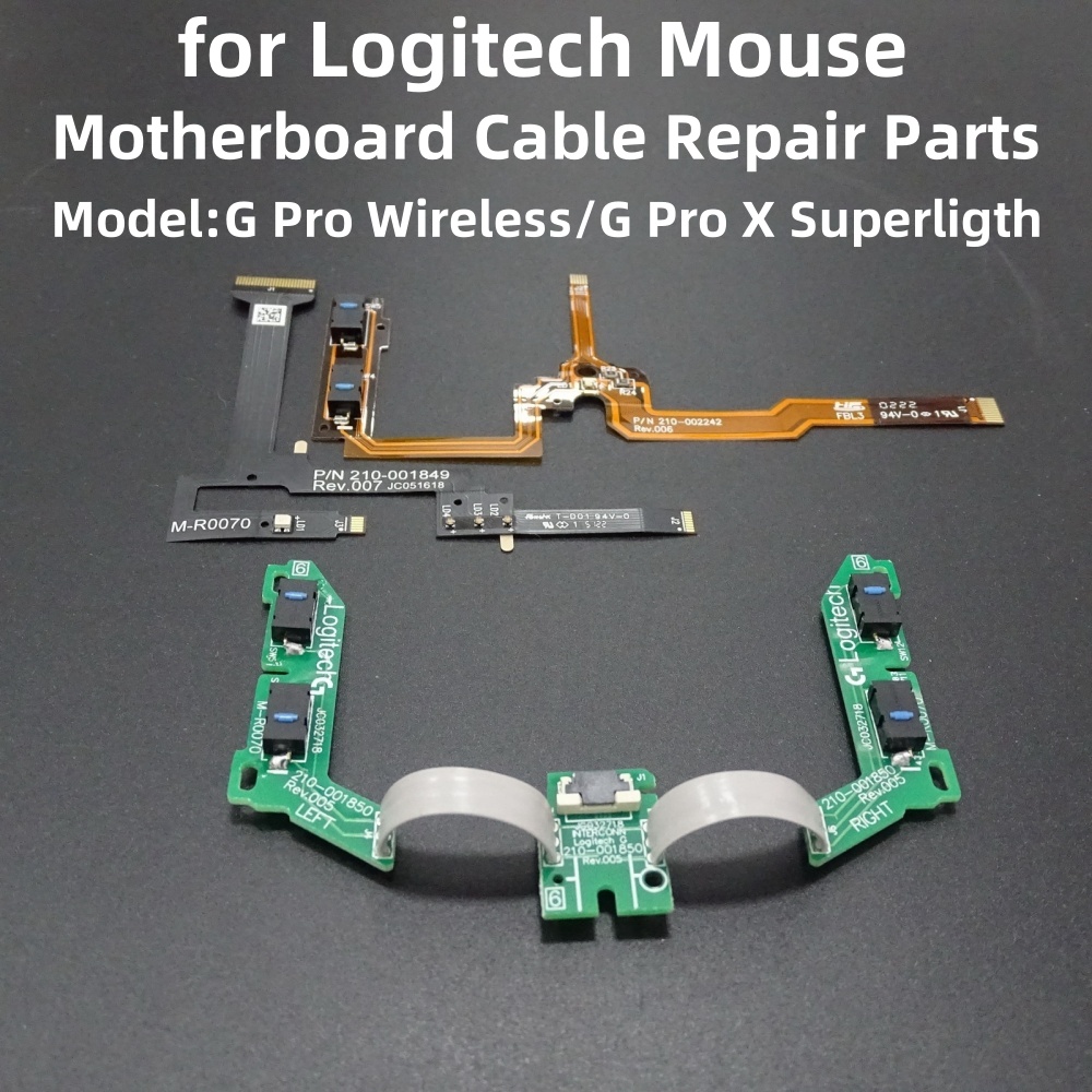 Logitech Mouse G Pro X Superlight - Przycisk przełącznika myszy Płytka drukowana Elastyczny