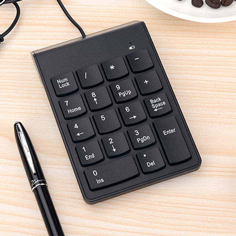 Keyboard Numpad Separate - 18 Klawiszy USB Klawiatura Numeryczna Przewodowa