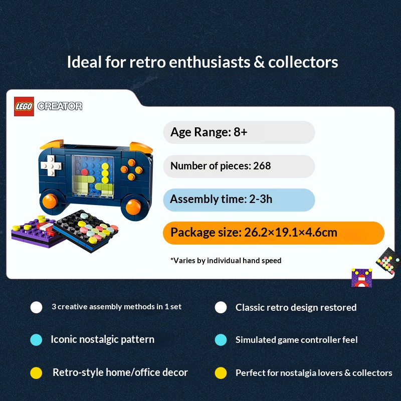 Klocki LEGO Creator 3w1 LG-313 – Gaming Set Accessories recenzja i cena