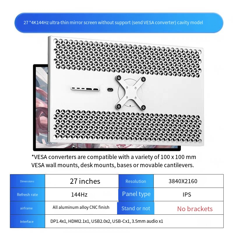 Ekran 27 cali 3840*2160 4K 144 – Monitor 144Hz 27Inch recenzja i cena