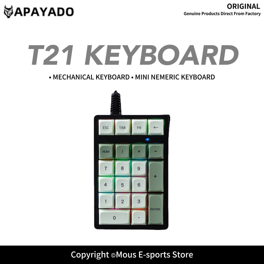 Klawiatura numeryczna przewodo – Keyboard Numpad Separate recenzja i cena