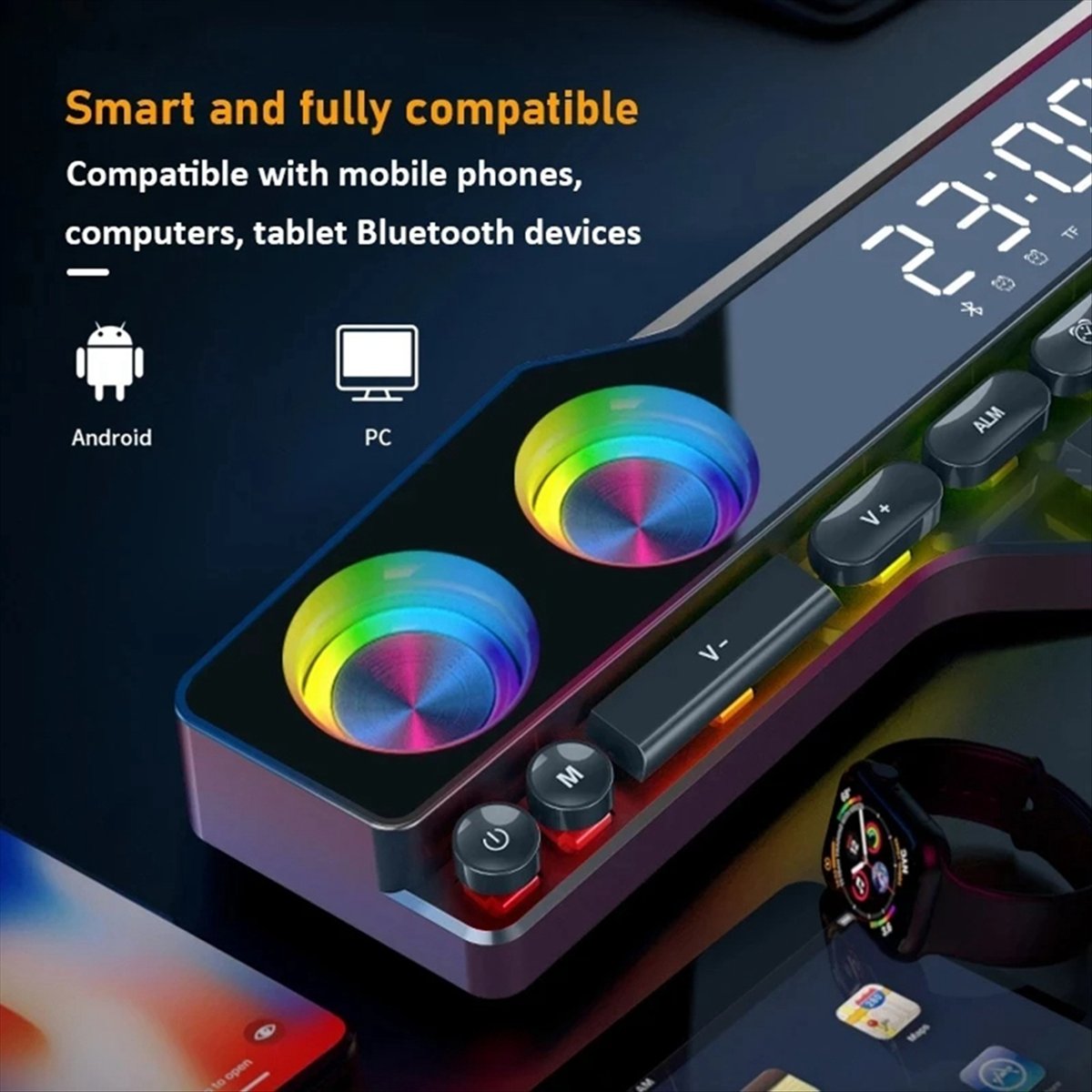 Głośniki DTC5 V18 Dazzle Colou – Gaming Accessories Led recenzja i cena