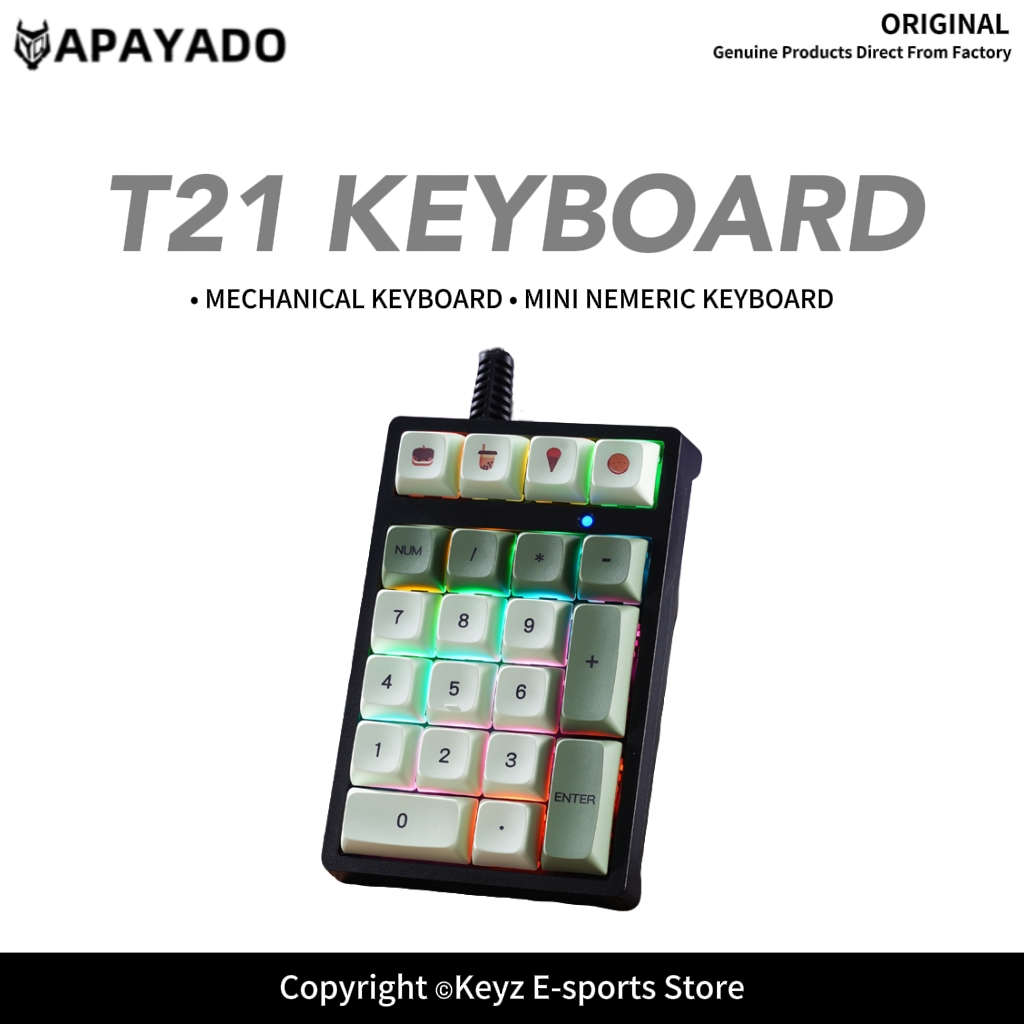 21-klawiszowa mini klawiatura  – Keyboard Numpad Separate recenzja i cena