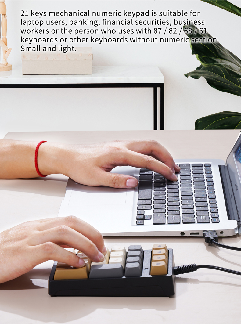 21-klawiszowa mini klawiatura  – Keyboard Numpad Separate recenzja i cena