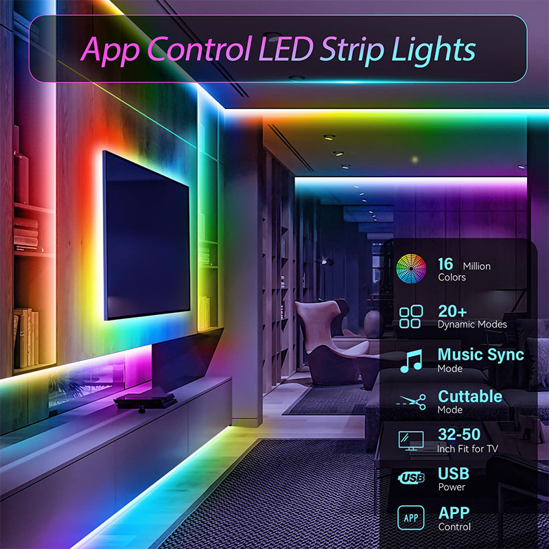 Taśma LED RGB USB SMD3535 ze s – Gaming Accessories Led recenzja i cena