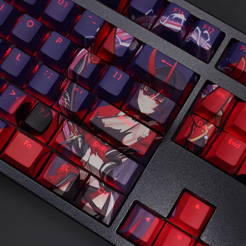 108 klawiszy / zestaw Honkai I – Gaming Set Accessories recenzja i cena