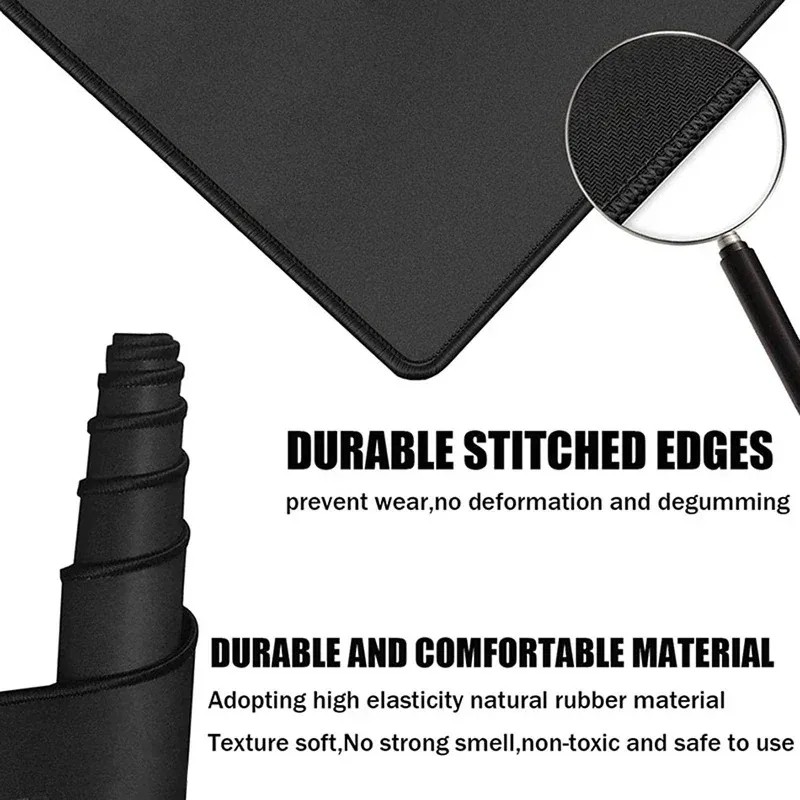 Biała Duża Podkładka Pod Mysz  – Gaming Accessories For Your Desk recenzja i cena