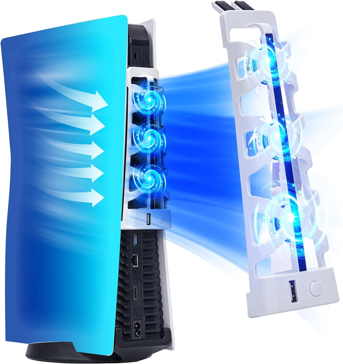 Wentylator cichy z oświetlenie – Gaming Accessories Led recenzja i cena
